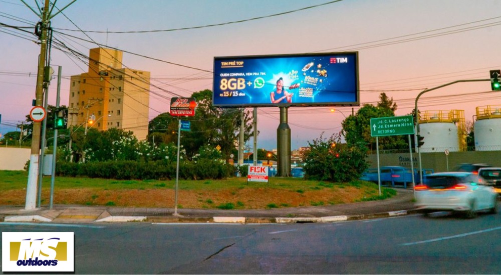 Construção de Painel LED em Campo Grande com a MS Outdoors