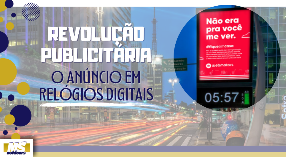 Revolução Publicitária: O anúncio em Relógios Digitais