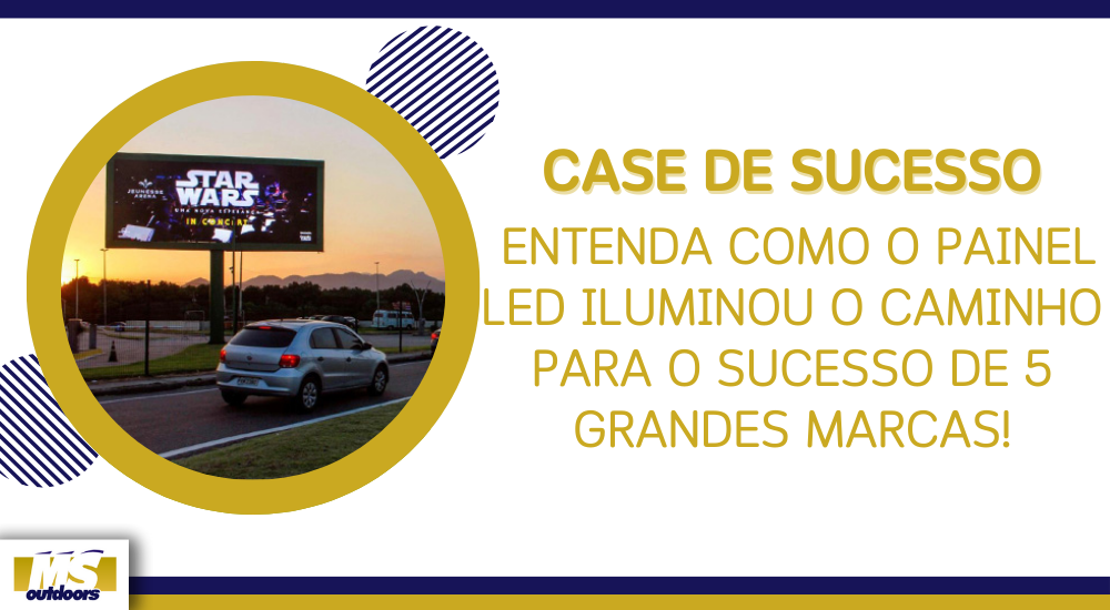 CASE DE SUCESSO: ENTENDA COMO O PAINEL LED ILUMINOU O CAMINHO PARA O SUCESSO DE 5 GRANDES MARCAS!