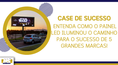 Ponto nº CASE DE SUCESSO: ENTENDA COMO O PAINEL LED ILUMINOU O CAMINHO PARA O SUCESSO DE 5 GRANDES MARCAS!