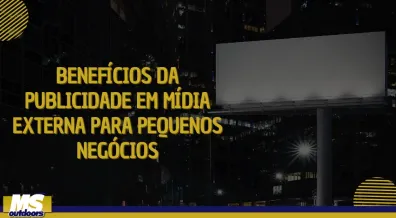 Ponto nº Benefícios da Publicidade em Mídia Externa para Pequenos Negócios