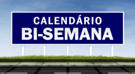 Ponto nº Calendário de Outdoor/ Calendário Bi semana